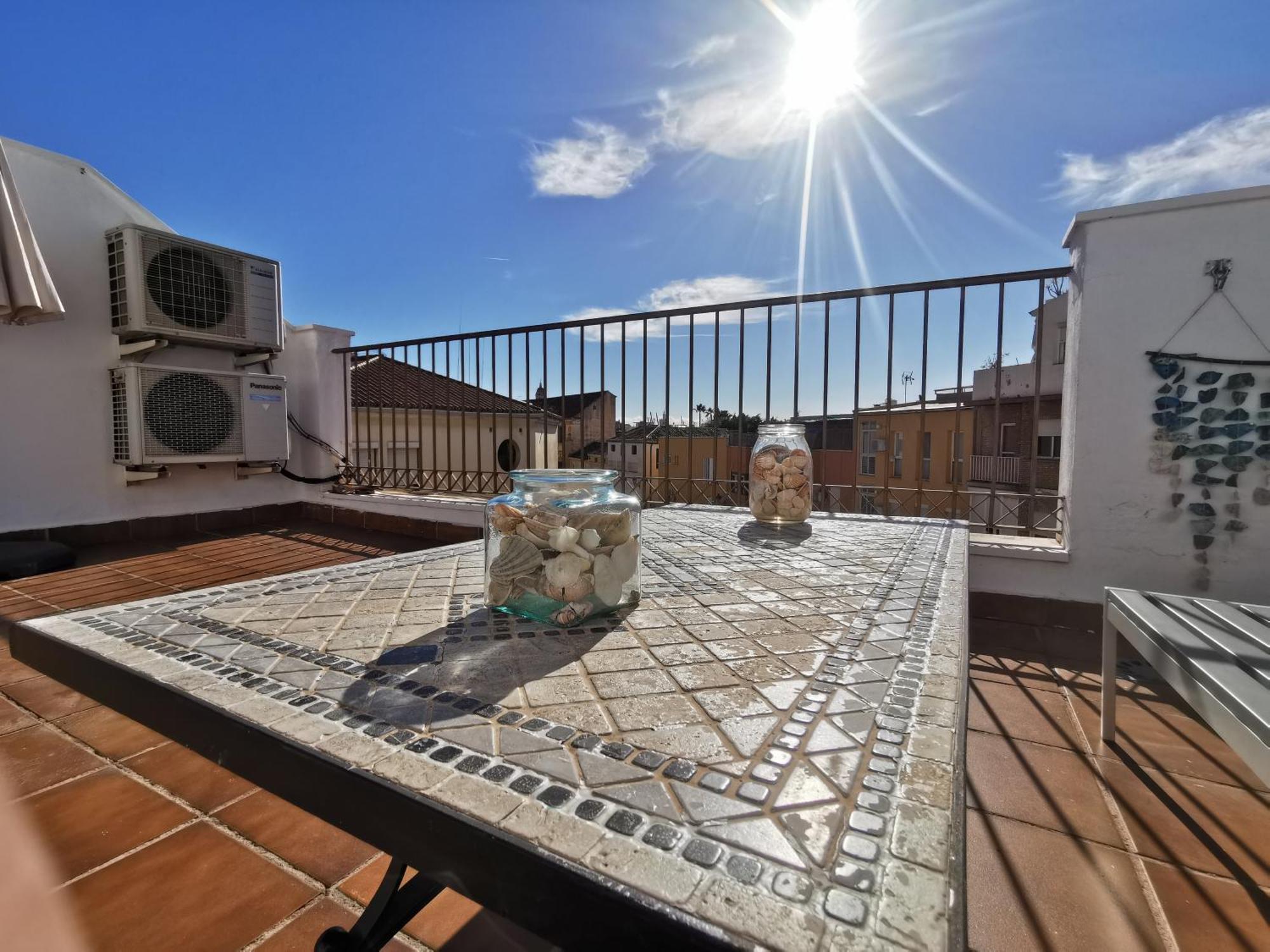 Atico Con Vistas Centro Historico / Terraza 40 M Daire Málaga Dış mekan fotoğraf